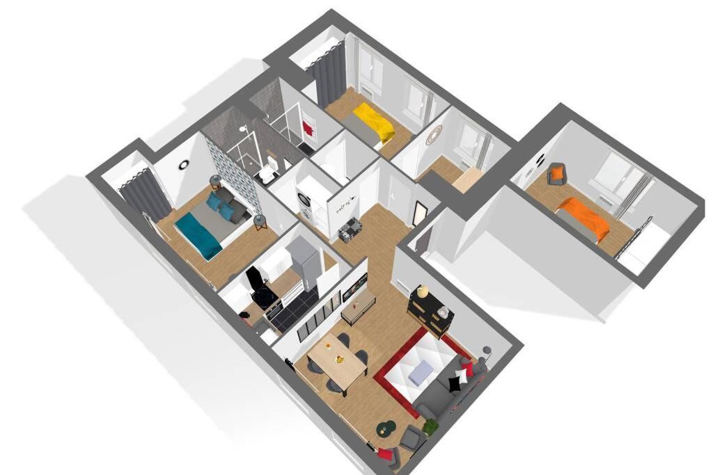 Appartement Le Refuge By Easyescale à Romilly-sur-Seine Extérieur photo